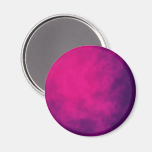 Aimant Violet Magenta Personnalisé