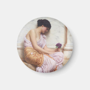 Aimant Violets doux violets John William Godward Art