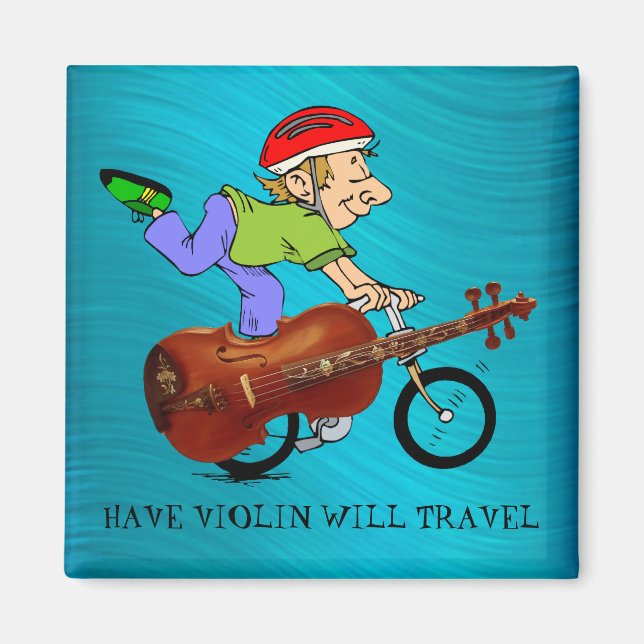 AIMANT VIOLIN VÉLO-MAGNET (Devant)