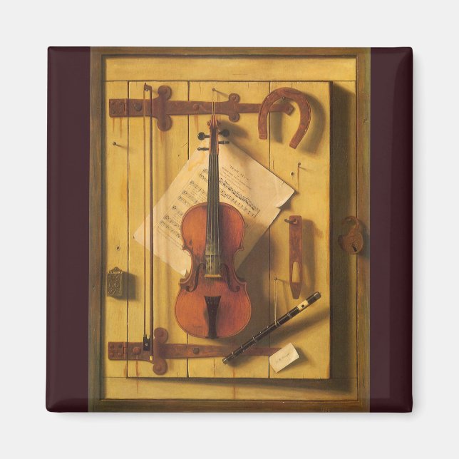 Aimant Violon et musique de Still Life par William Harnet (Devant)