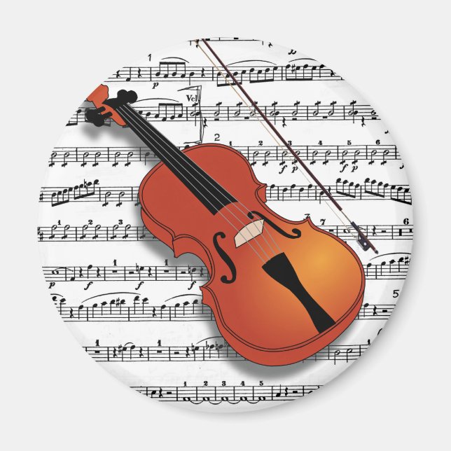 Aimant Violon Lover_ (Devant)