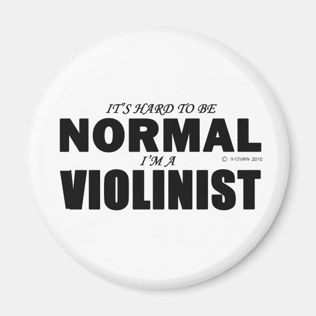 Aimant Violoniste normal (Devant)