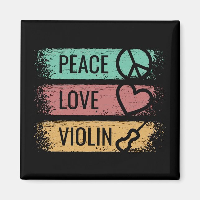 Aimant Violoniste violon (Devant)