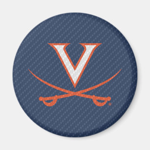 Aimant Virginia Cavaliers fibre de carbone