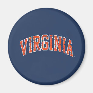 Aimant Virginia Wordmark en détresse