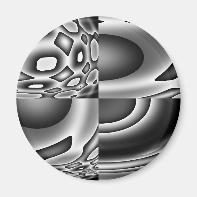 Aimant Visage de l'aimant du mal (Devant)