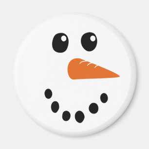 Aimant Visage de neige