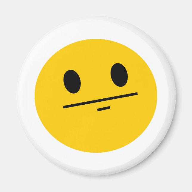 Aimant Visage de poker (Devant)