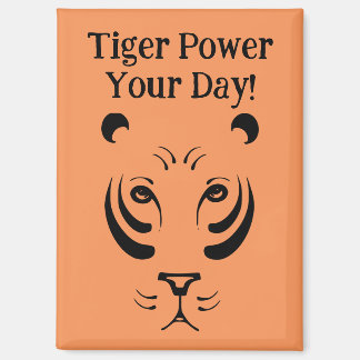Aimant visage de tigre