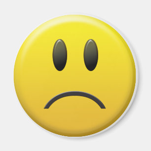 Aimant Visage triste