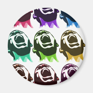 Aimant Visages criards