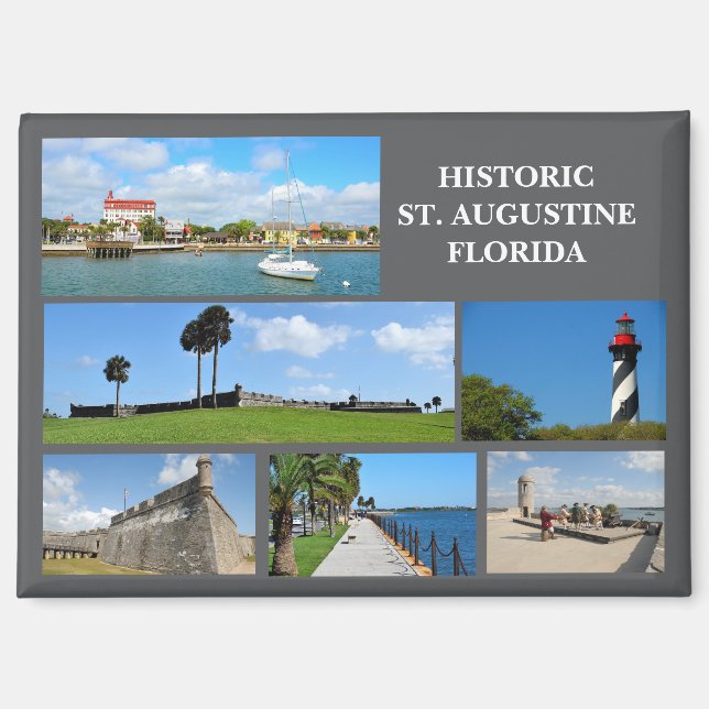 Aimant Visions de Saint Augustin historique, Floride Magn (Recto)