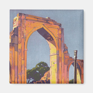 Aimant Visitez l'Inde ~ Delhi