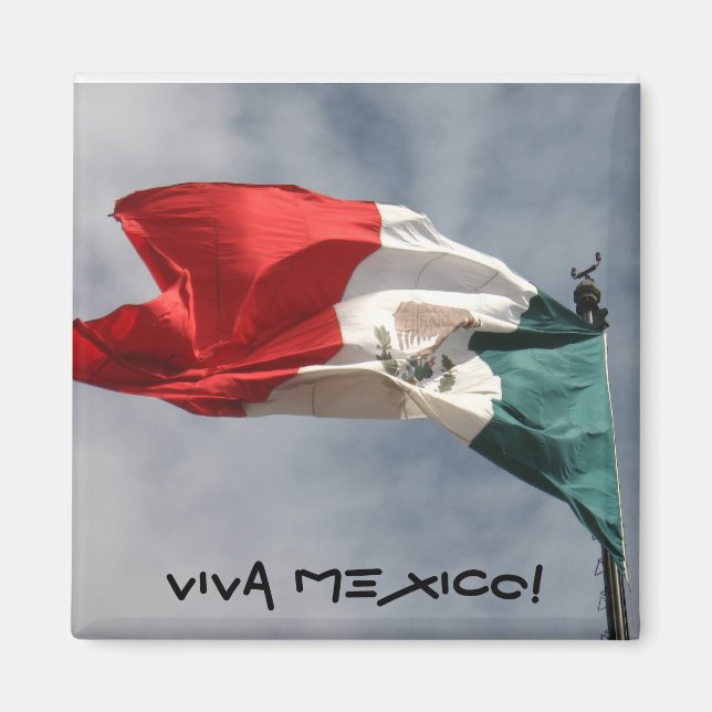Aimant Viva Mexico ! (Devant)