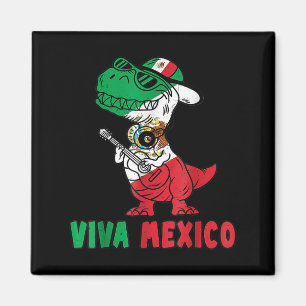 Aimant Viva Mexique Jour de l'Indépendance Enfants Danse 