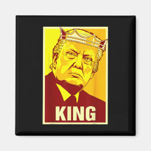 Aimant Vive le roi Donald Trump Trump roi Amérique