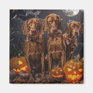 Aimant Vizsla Halloween Éffrayant