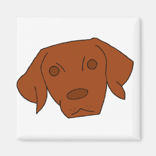 Aimant Vizsla mignon