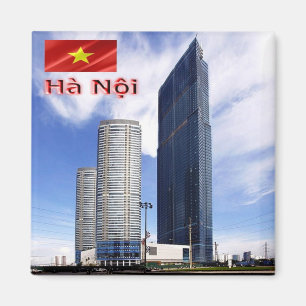 Aimant VN - Vietnam - Hanoï - Tour emblématique
