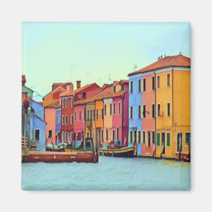 Aimant VNT005 BURANO, VENICE, Venetian Lagoon, Fridge