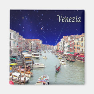 Aimant VNT068 VENISE, Grand Canal, Vénétie, Italie, Frigo