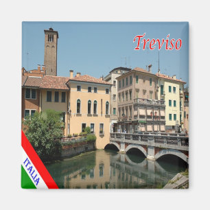 Aimant VNT098 TREVISO, Vénétie, Italie, Réfrigérateur