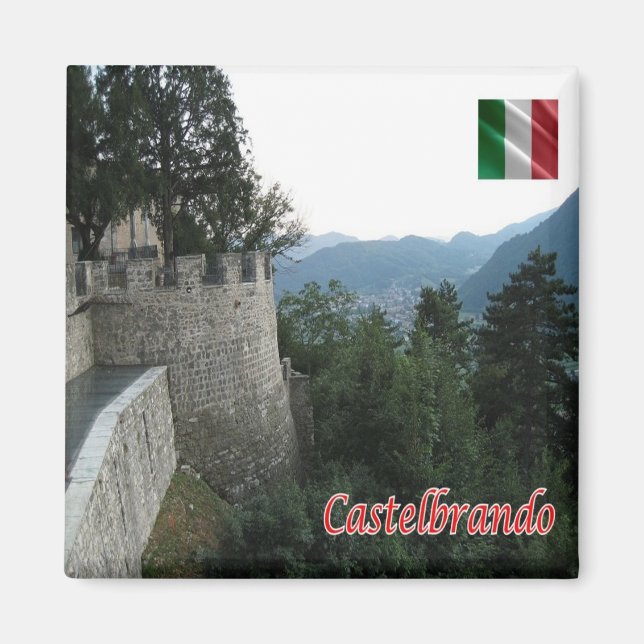 Aimant VNT117 CASTELBRANDO, Vénétie, Italie, Frigo (Devant)