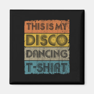 Aimant Voici My Disco Retro les années 70 80s Music Dance
