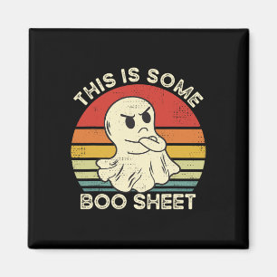 Aimant Voici Une Petite Feuille De Boite Ghost Retro Hall
