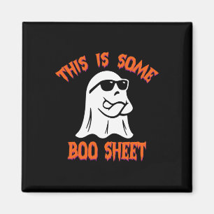 Aimant Voici Une Petite Feuille De Boite Halloween Cool G
