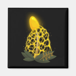 Aimant Voile nuptiale magique Champignon jaune étincelant