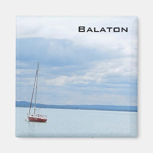 Aimant Voilier sur le Lac Balaton