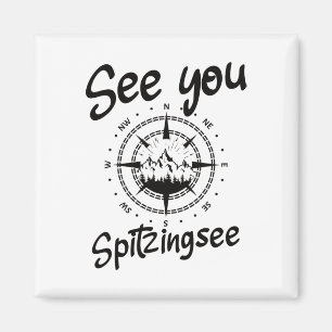 Aimant Voir Vous Randonnée Spitzingsee Allemagne Vacances