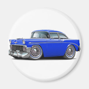 Aimant Voiture 1956 de bleu de Chevy Belair