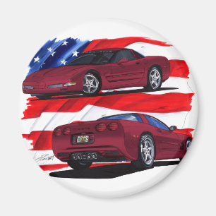 Aimant Voiture 1999-04 marron de Corvette