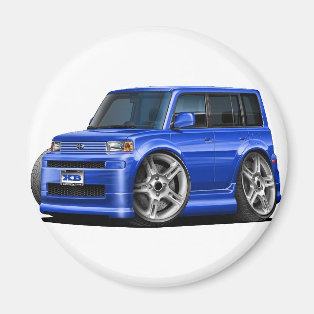 Aimant Voiture bleue Scion XB (Devant)