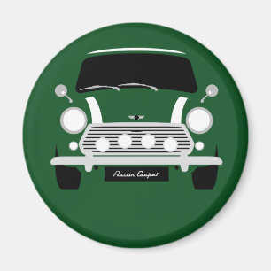 Aimant Voiture classique d'Austin Mini Cooper
