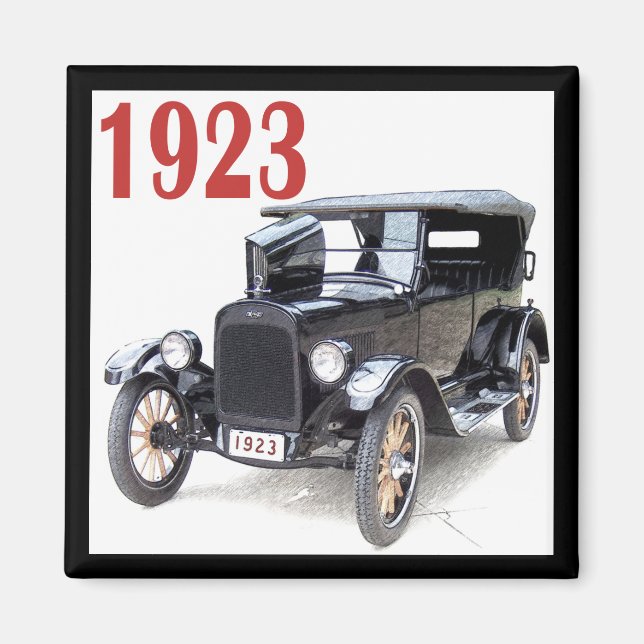 AIMANT VOITURE DE TOURNAGE 1923 (Devant)