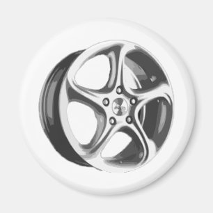 Aimant Voiture Décorée