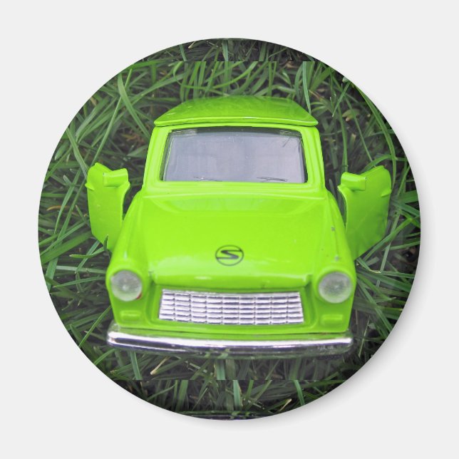 Aimant Voiture verte (Devant)