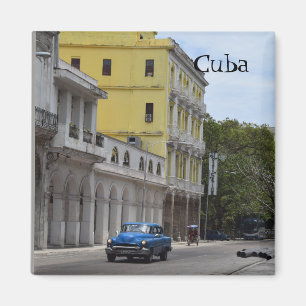 Aimant Voitures de voyage du Cuba vieilles