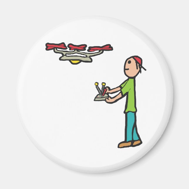 Aimant Vol de drone (Devant)