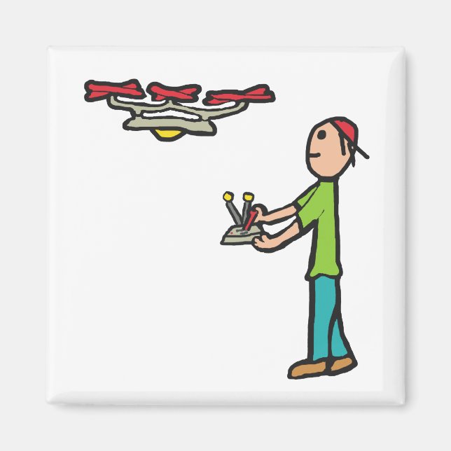 Aimant Vol de drone (Devant)