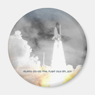 Aimant Vol Dernier Atlantis Space Shuttle STS-135