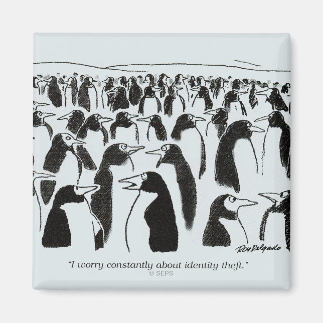 Aimant Vol d'identité (Devant)