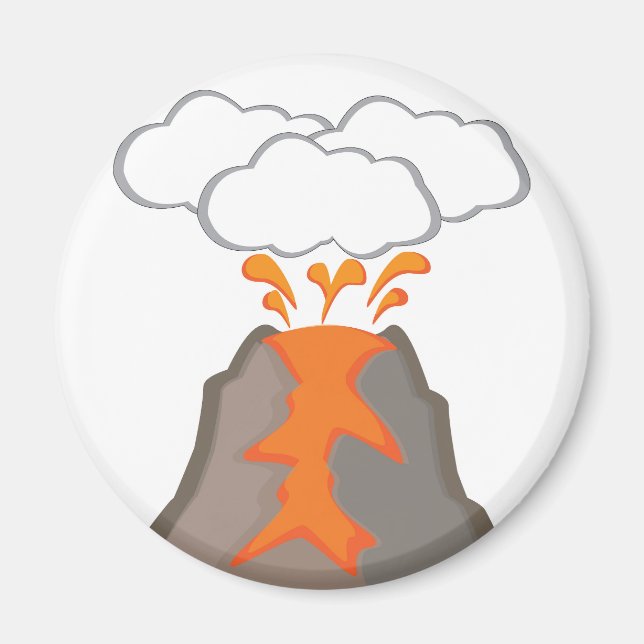 Aimant Volcan (Devant)