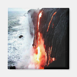 Aimant volcan hawaïen