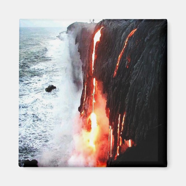 Aimant volcan hawaïen (Devant)