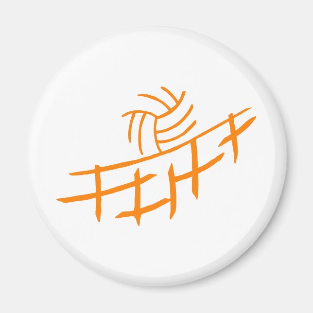 Aimant Volley-ball (Devant)