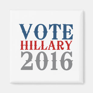 Aimant VOTE HILLARY CLINTON 2016 VINTAGE.png